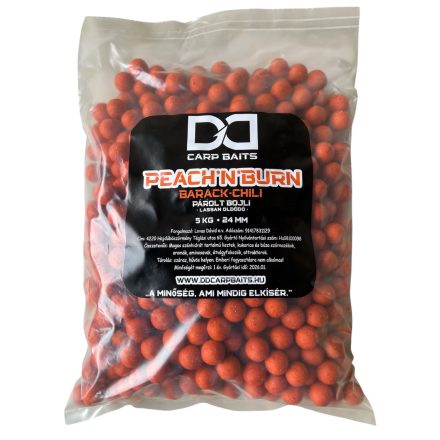 Barack-Chili (Lassan Oldódó) Párolt bojli 24mm 5kg