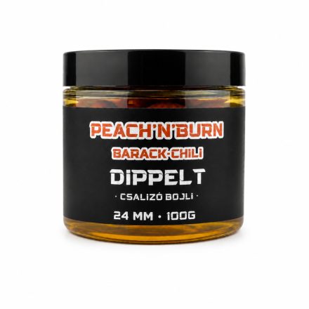 Barack-Chili Dippelt csalizó bojli 24mm 100g
